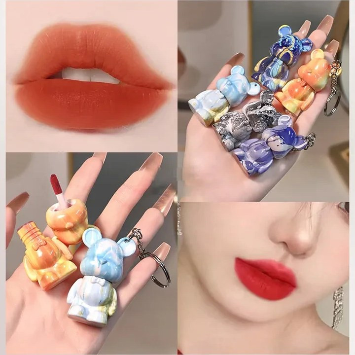رژلب مایع خرسی سرامیکی جا کلیدی yeahkiss