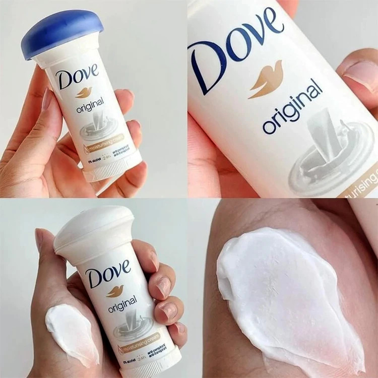 مام دئودورانت داو Dove حجم 50 میل بدون الکل، ماندگاری 24 ساعته