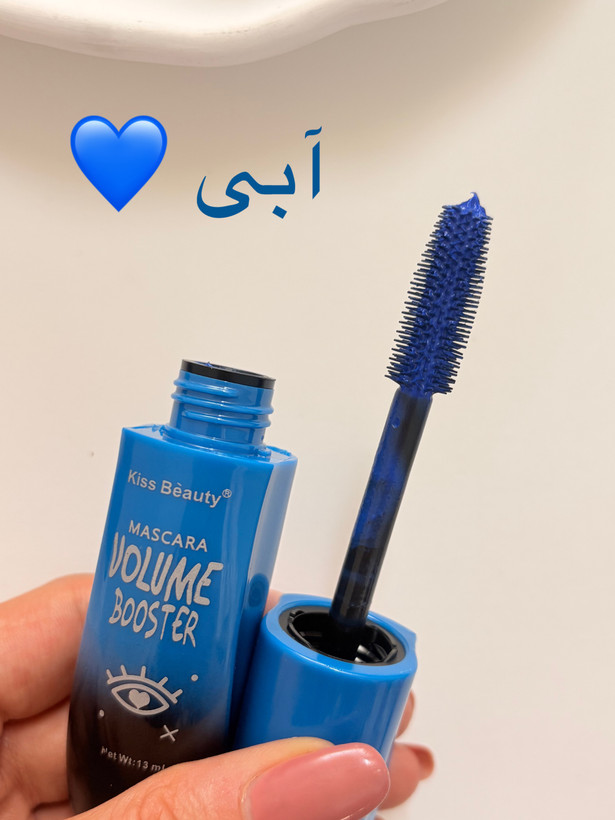 ریمل رنگی فانتزی رنگ آبی و بنفش