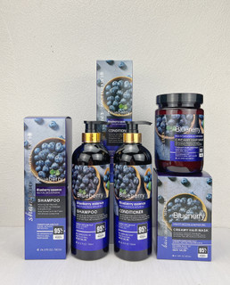 ست شامپو و ماسک مو بلوبری Mige Luekis Blueberry میگ لوکیس