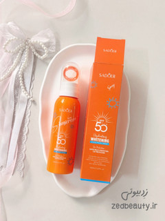 اسپری ضد آفتاب بیرنگ سادور SPF 50 مدل Invisible Sunscreen حجم 150 میلیلیتر
