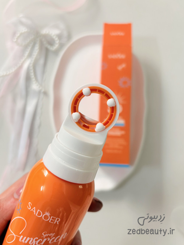اسپری ضد آفتاب بیرنگ سادور SPF 50 مدل Invisible Sunscreen حجم 150 میلیلیتر
